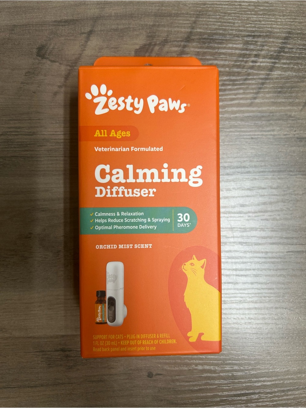 Brand New Zesty Paws Calming Diffuser for Cats